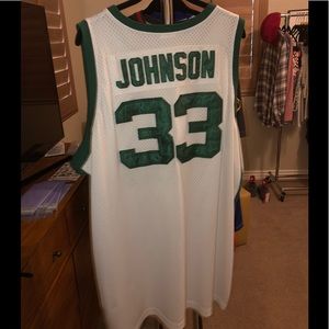 Magic Johnson throwback Michigan St Jersey